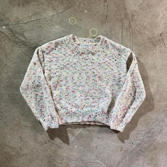 Cotton Emporium Multicolored Speckled Sweater - Picture 2 of 8